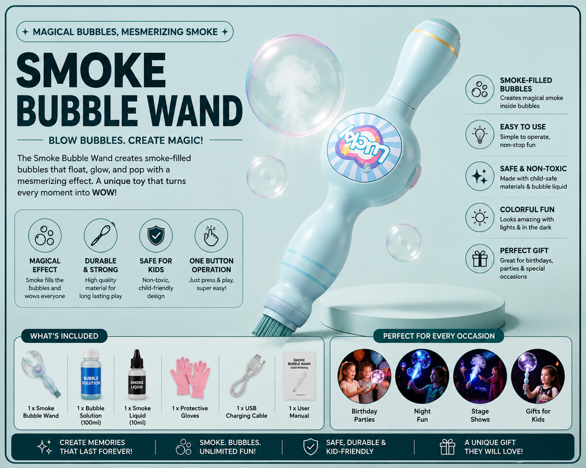 Smoke Bubble Wand