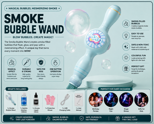 Smoke Bubble Wand