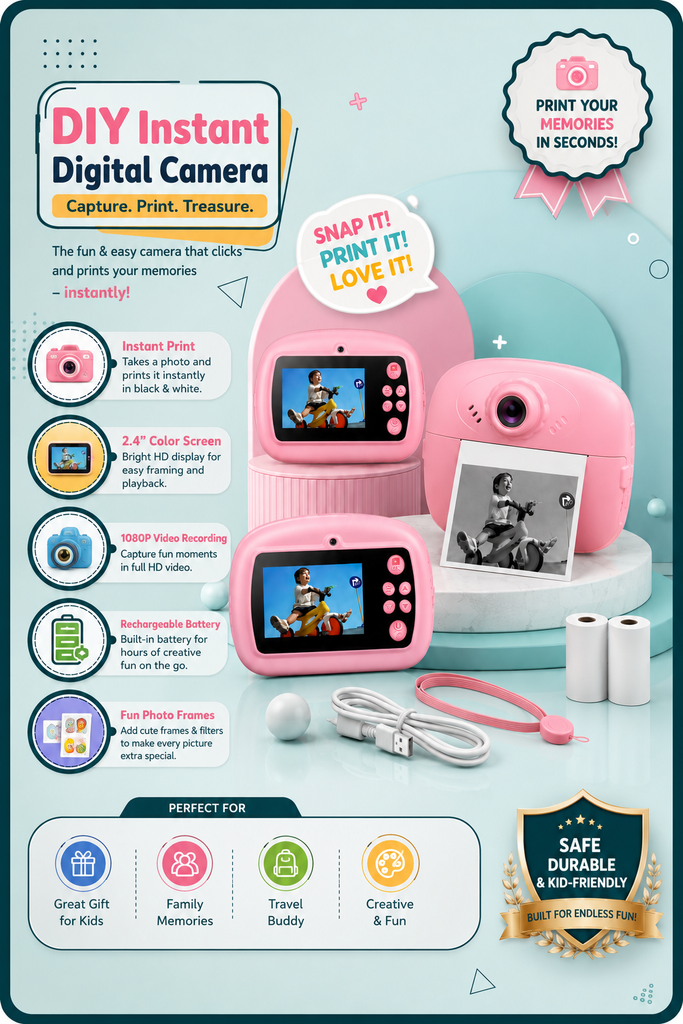 DIY Instant Digital Camera