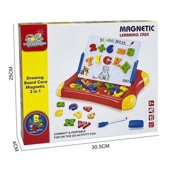 Magnetic Learning Board – Letters, Numbers & Words Educational Set