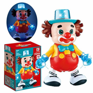 Dancing Funny Clown Toy with Lights & Music