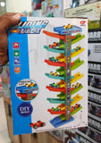 🚗 Gliding Rail Car – 10 Levels Racing Track Toy (DIY Build)