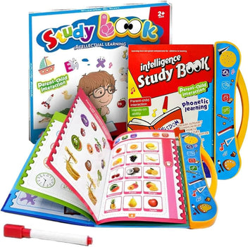 Interactive Intelligence Study Book for Kids – Learn, Play & Grow